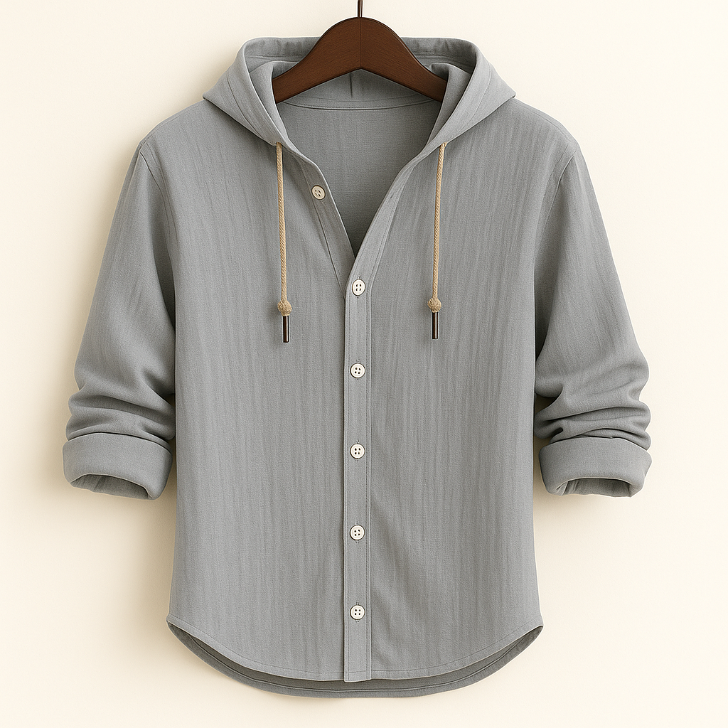 LANGFORD HOODED SHIRT JACKET Olyndra London