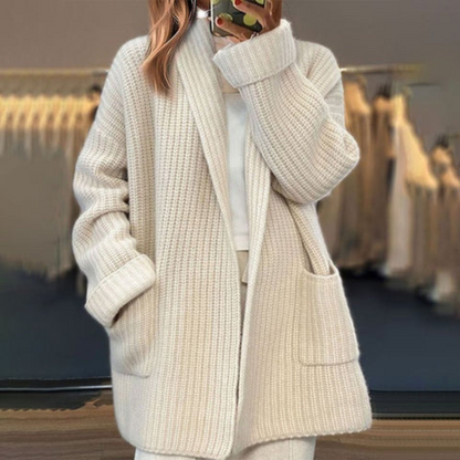 THALIRA WOOL CARDIGAN Olyndra London