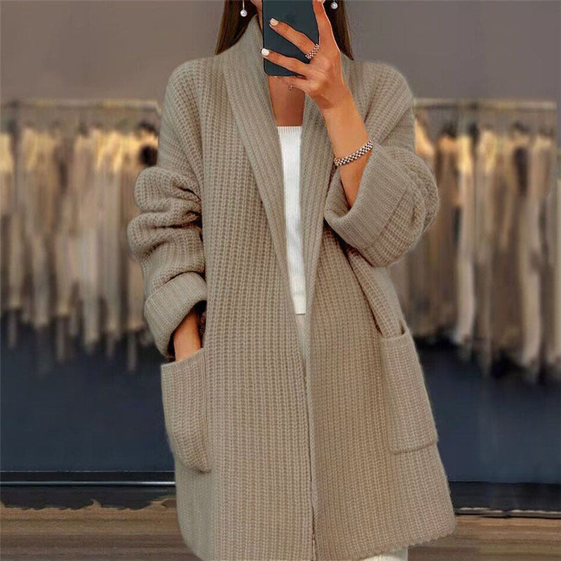 THALIRA WOOL CARDIGAN Olyndra London