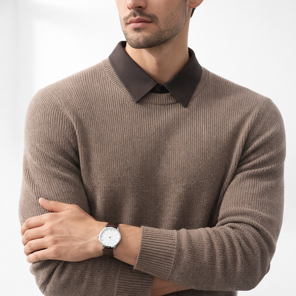 MARLOW COLLAR SWEATER Olyndra London