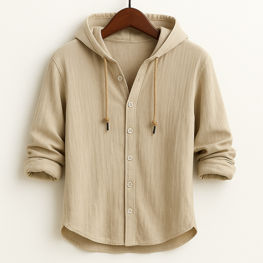 LANGFORD HOODED SHIRT JACKET Olyndra London