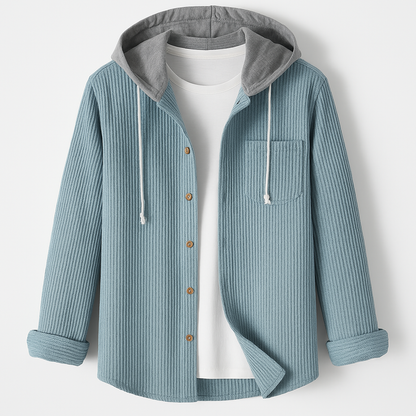 DANTE CORDUROY HOODIE Olyndra London