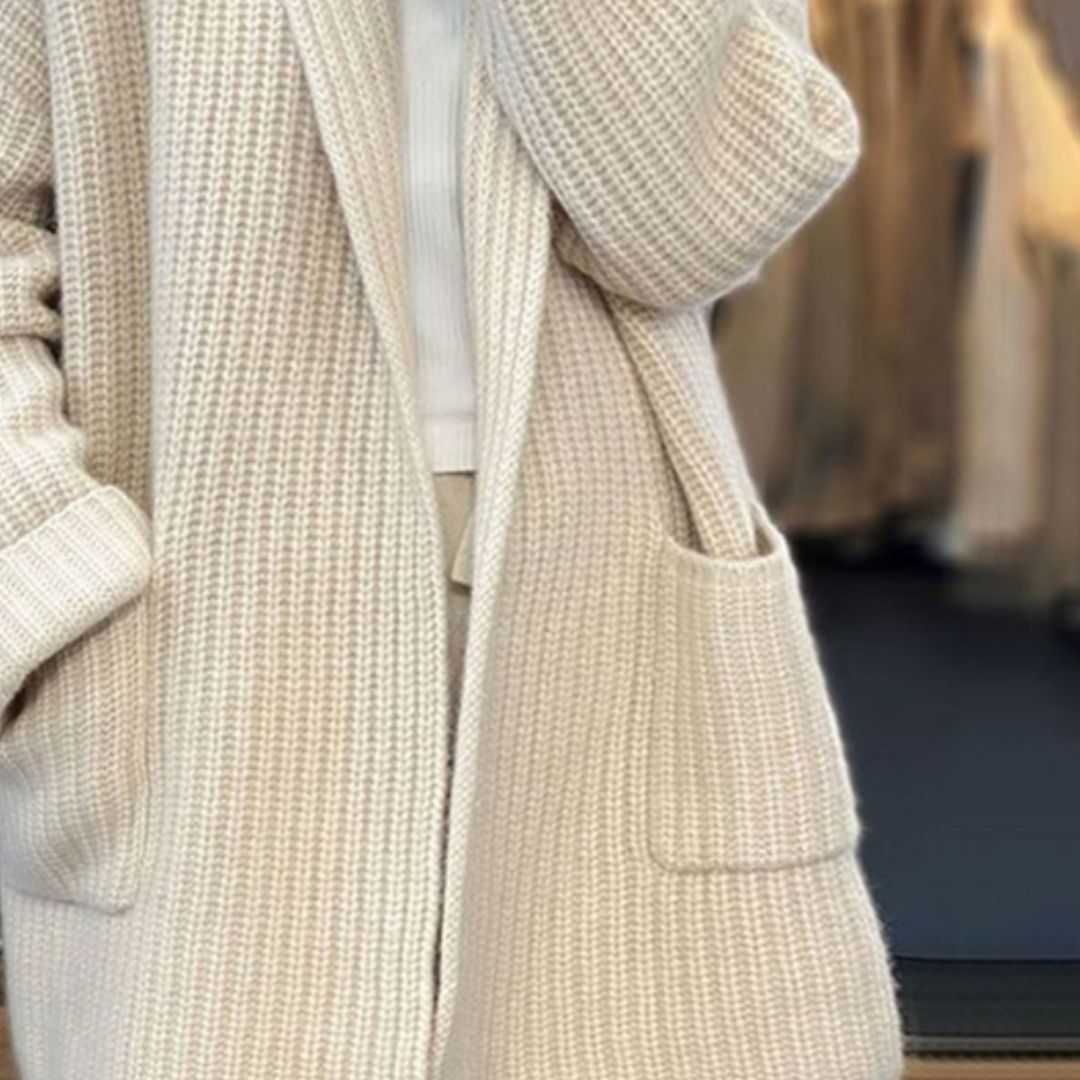 THALIRA WOOL CARDIGAN Olyndra London