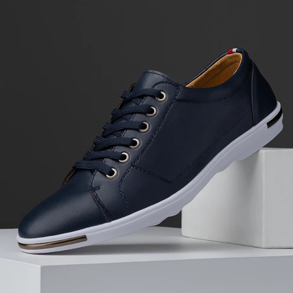 GRAYSON LEATHER SNEAKERS Olyndra London