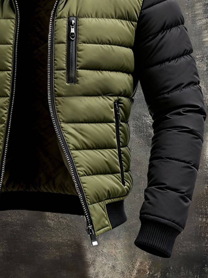 BLAKE QUILTED ZIP JACKET Olyndra London