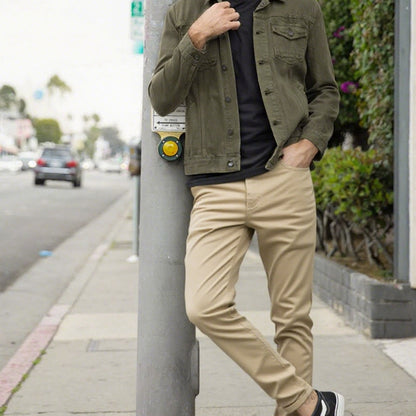 RIVERSIDE SLIM TROUSERS Olyndra London