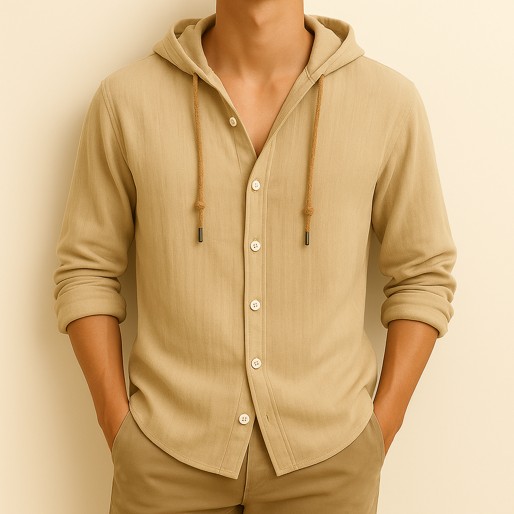 LANGFORD HOODED SHIRT JACKET Olyndra London