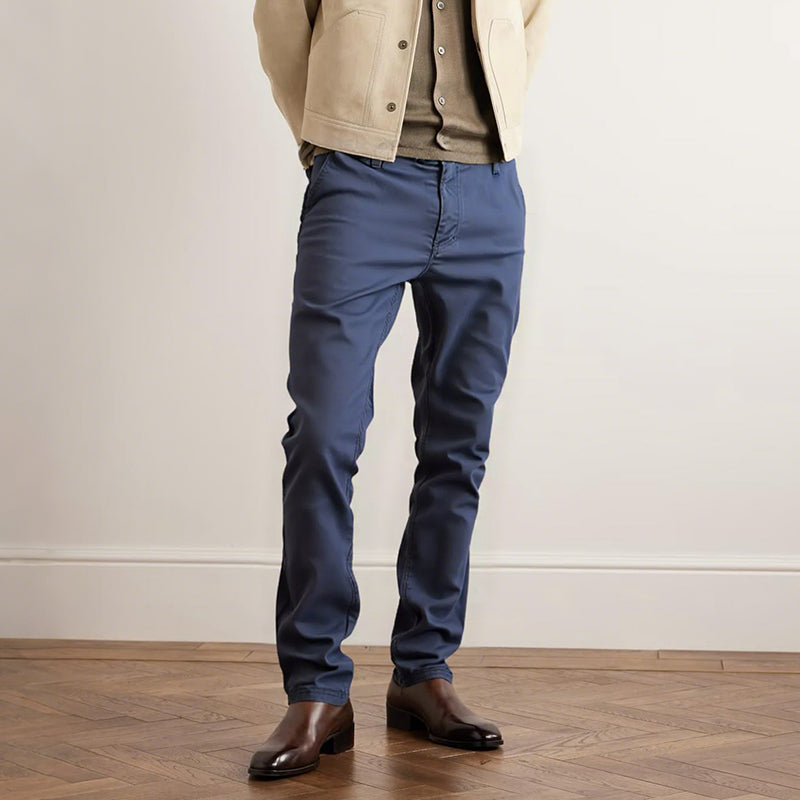 RIVERSIDE SLIM TROUSERS Olyndra London