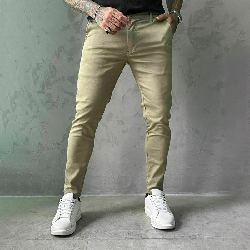 RIVERSIDE SLIM TROUSERS Olyndra London