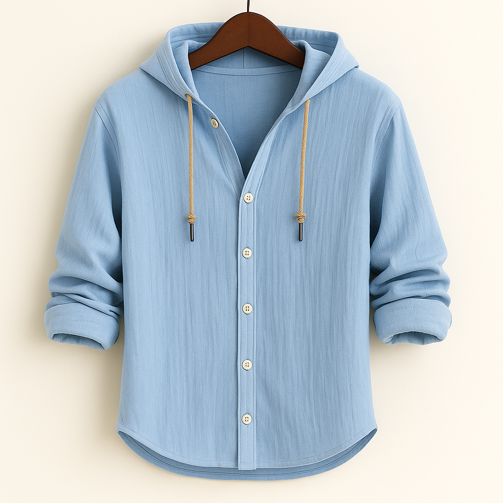 LANGFORD HOODED SHIRT JACKET Olyndra London