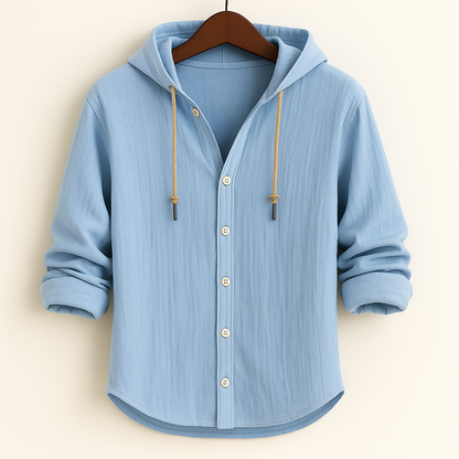 LANGFORD HOODED SHIRT JACKET Olyndra London