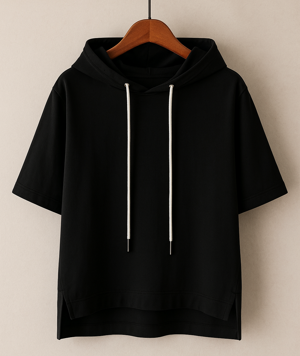 ALISON SHORT SLEEVE HOODIE Olyndra London