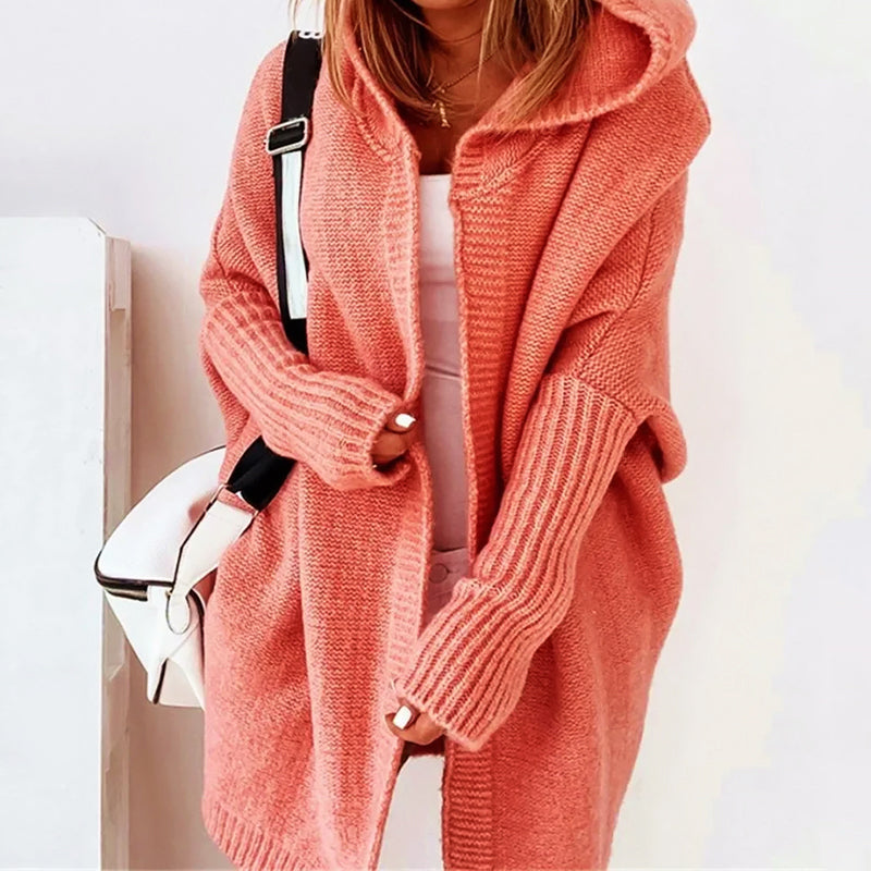 VALENTINA ROSSI LOOSE KNIT CARDIGAN Olyndra London