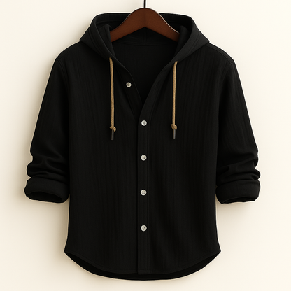 LANGFORD HOODED SHIRT JACKET Olyndra London