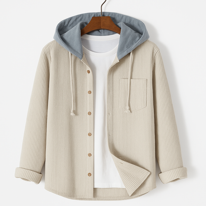 DANTE CORDUROY HOODIE Olyndra London
