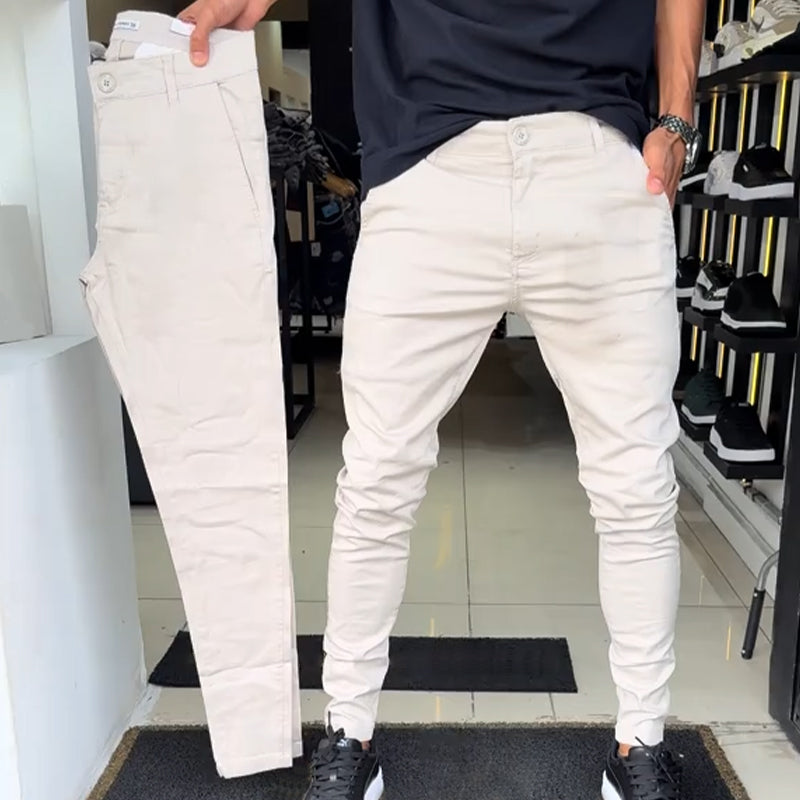 RIVERSIDE SLIM TROUSERS Olyndra London