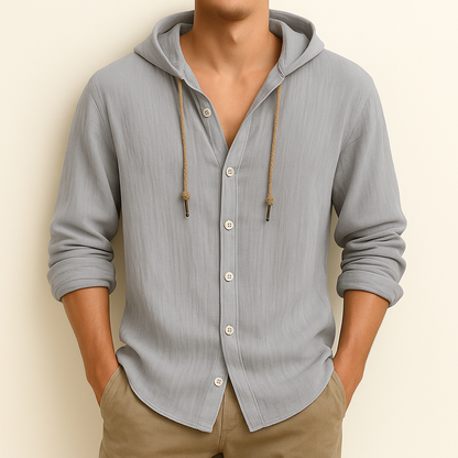 LANGFORD HOODED SHIRT JACKET Olyndra London