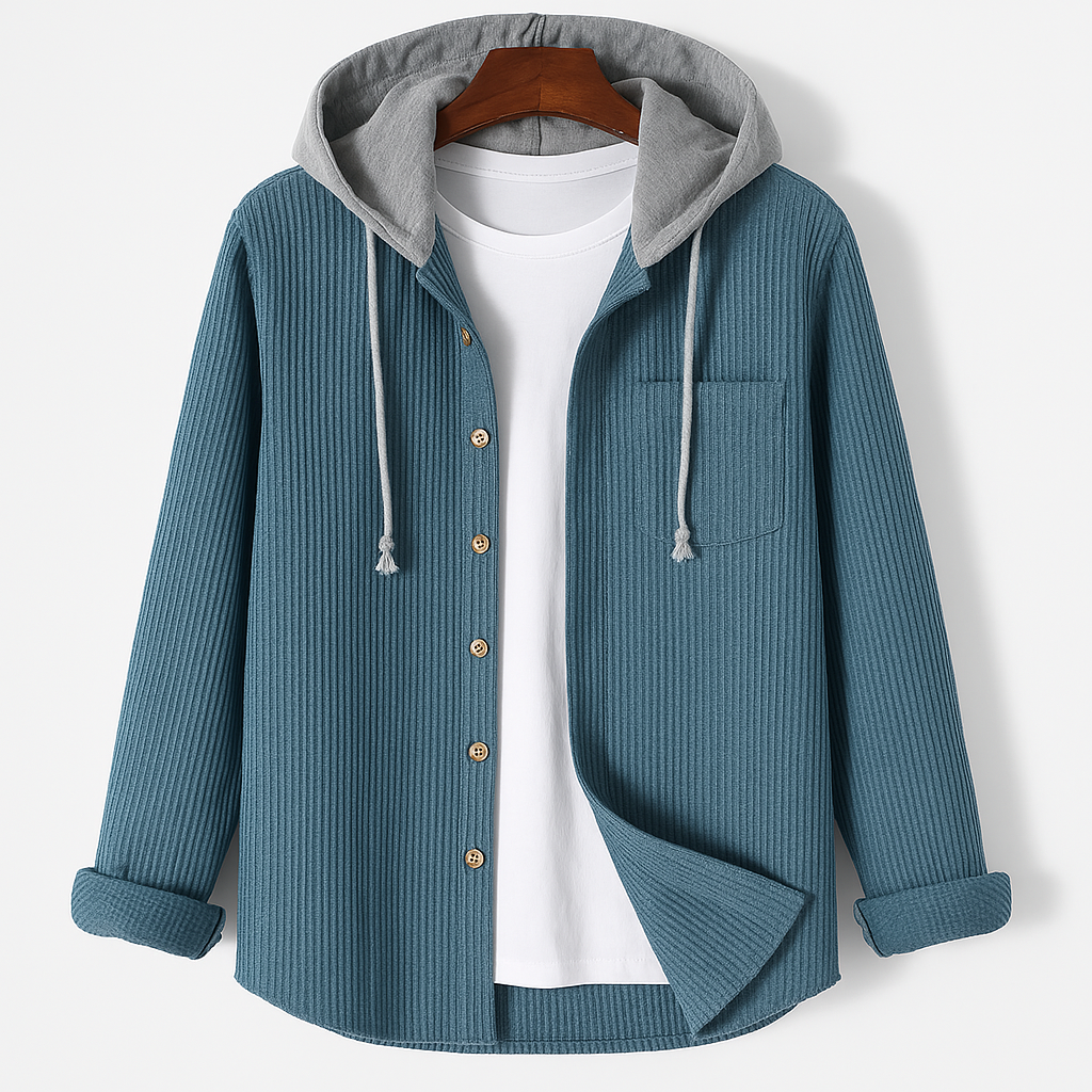 DANTE CORDUROY HOODIE Olyndra London