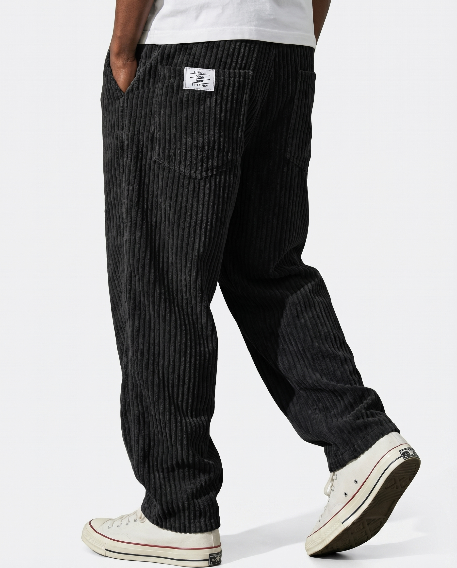 LUCA DRAWSTRING TROUSERS Olyndra London