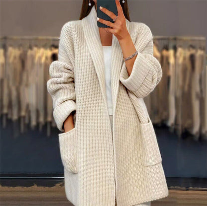 THALIRA WOOL CARDIGAN Olyndra London