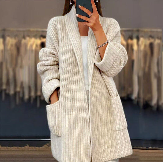 THALIRA WOOL CARDIGAN Olyndra London