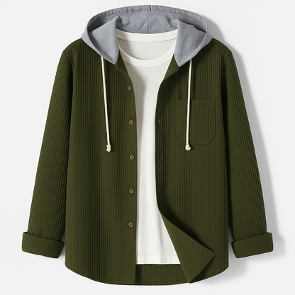 DANTE CORDUROY HOODIE Olyndra London