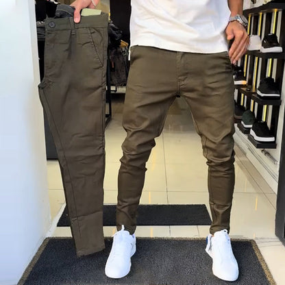 RIVERSIDE SLIM TROUSERS Olyndra London