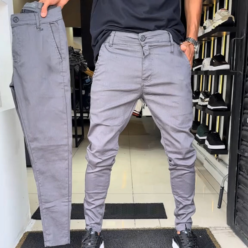 RIVERSIDE SLIM TROUSERS Olyndra London