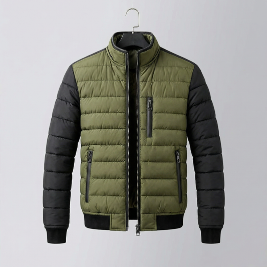 BLAKE QUILTED ZIP JACKET Olyndra London