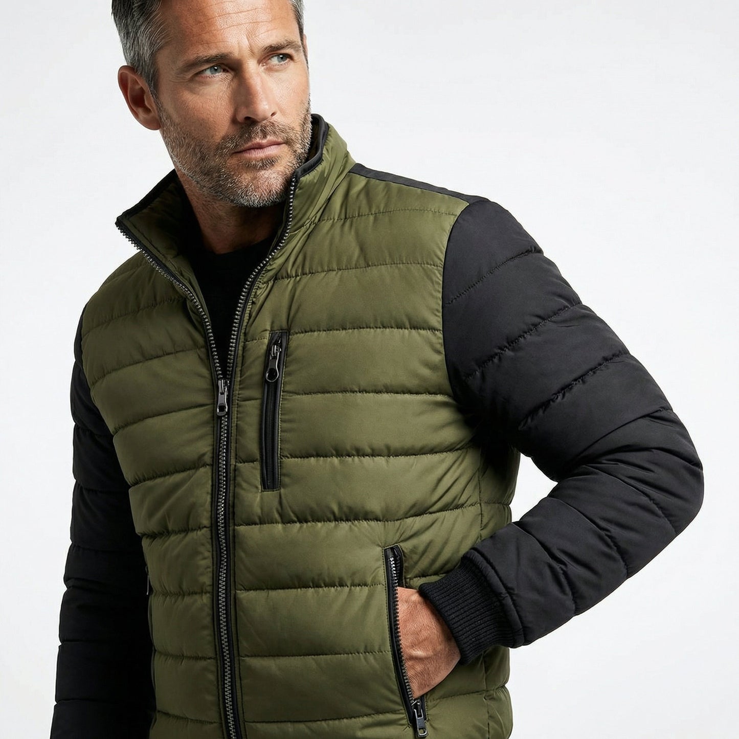 BLAKE QUILTED ZIP JACKET Olyndra London