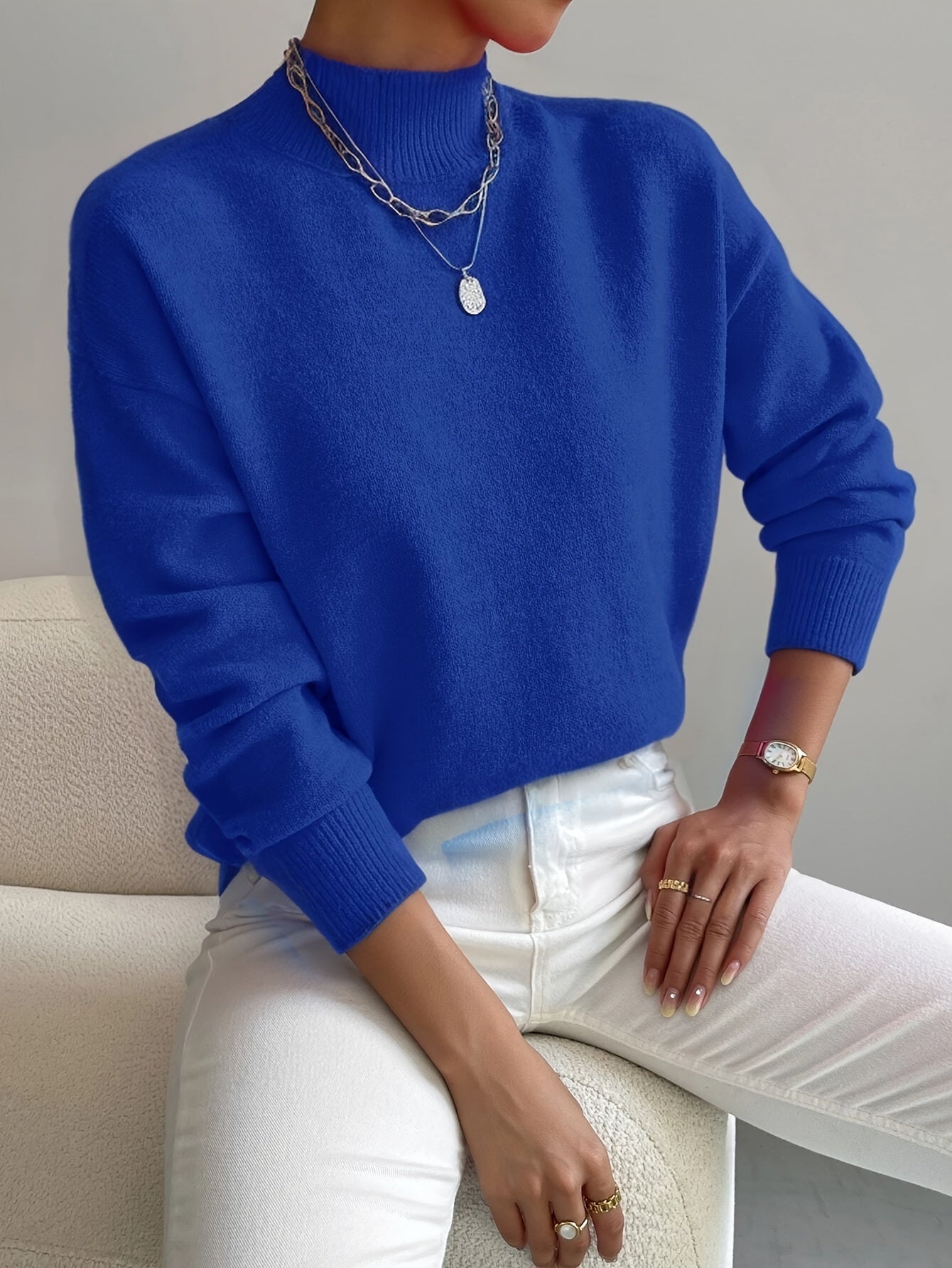 SERAPHINE ROLL NECK JUMPER Olyndra London